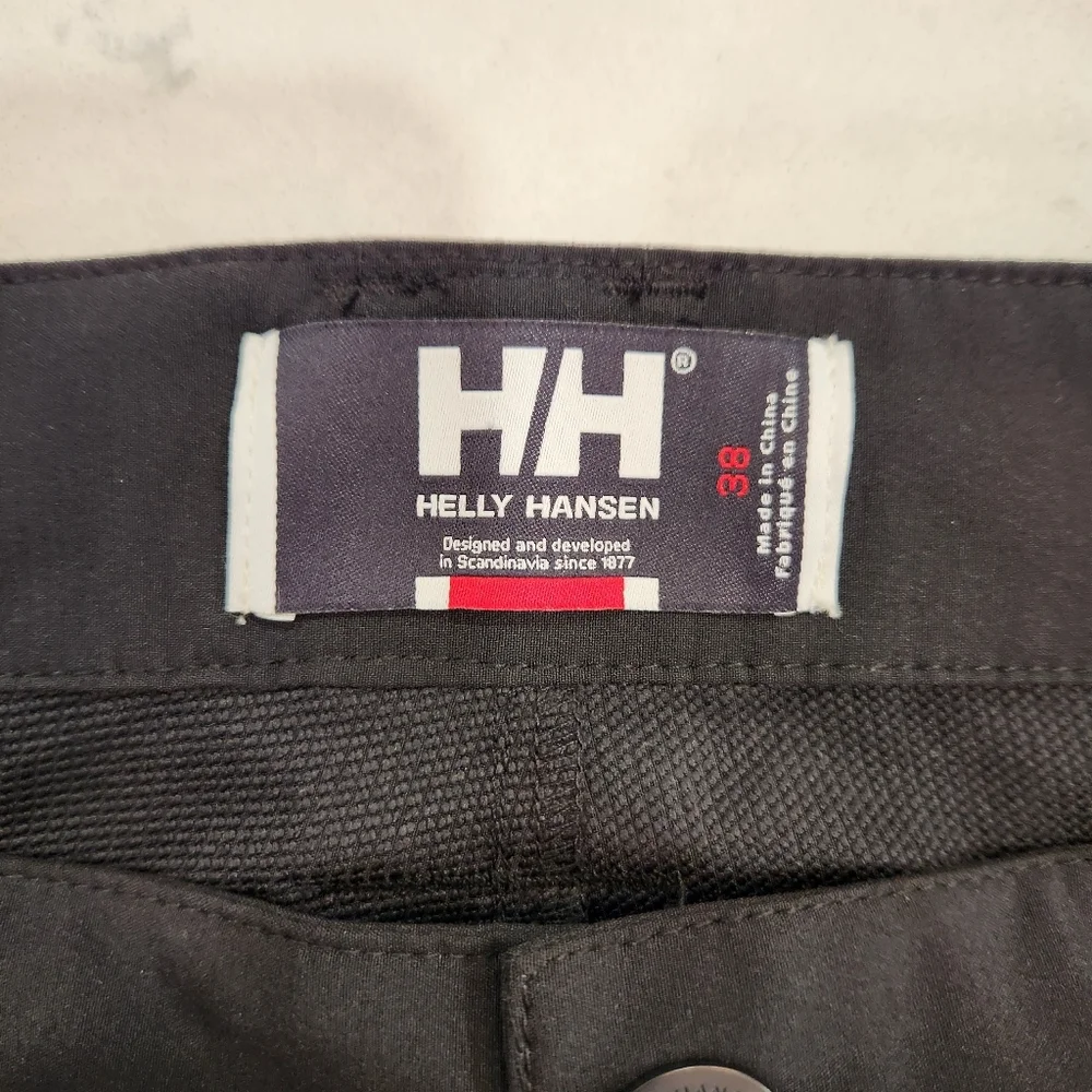Helly Hansen Pants Mens 38x31 Black Performance Wear Hiking Stretch *China - Picture 6 of 13